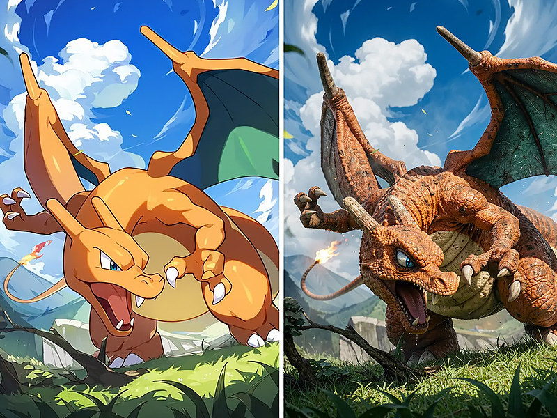 2D to Realistic Character